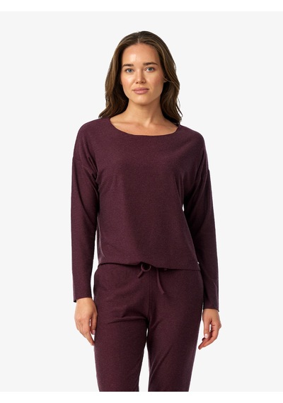 Blackspade Kadın T-shirt 60683 - Mürdüm