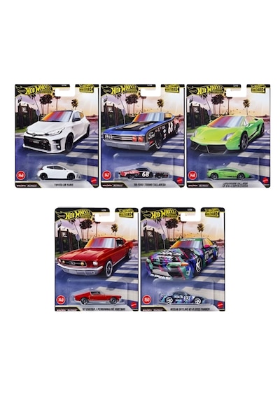 Hot Wheels 1/64 Premium Boulevard Mix 2 Full 5li Set 146-150 2026