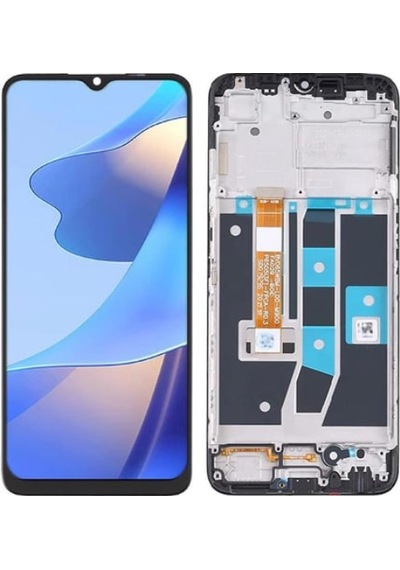 Te Oppo A16 Çıtalı Lcd Dokunmatik Ekran