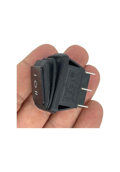 Ic-108w Geniş Işıksız Körüklü Anahtar On-off-on 6p
