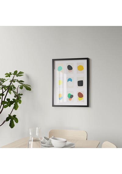 Siyah Çerçeve, Siyah, 46x61 Cm