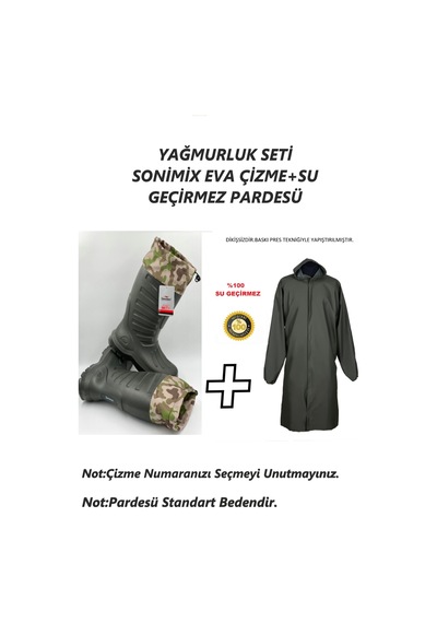 Motokurye,balıkçı ,inşaatçı ,çiftci ,yıkamacı Yağmurluk Seti
