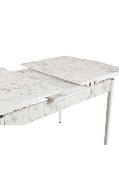 Carrara Masa - 4 Gold Sandalye - Masa Takımı Carrara Masa - 4 Gold Sandalye - Masa Takımı
