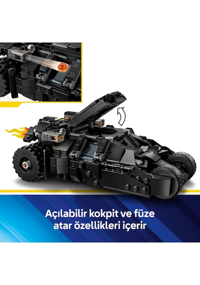 LEGO® DC Batman™: Batman Tumbler, Two-Face™ ve Joker™’e Karşı 76303 - 8 Yaş ve Üzeri Çocuklar için Yaratıcı Oyuncak Yapım Seti (429 Parça) LEGO® DC Batman™: Batman Tumbler, Two-Face™ ve Joker™’e Karşı 76303 - 8 Yaş ve Üzeri Çocuklar için Yaratıcı Oyuncak Yapım Seti (429 Parça)