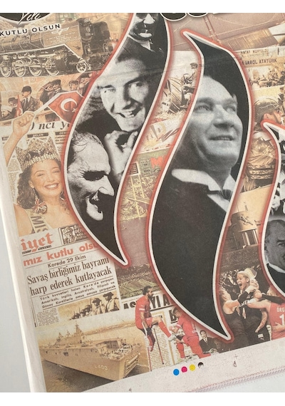 29 Ekim 2023 Milliyet Gazetesi - Cumhuriyetin İlanı 100. Yıl Gazetesi  Teşhir Ürün