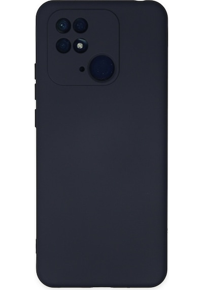 Xiaomi Redmi 10c Kılıf Lansman İçi Kadife Kamera Korumalı Nano Silikon Kılıf