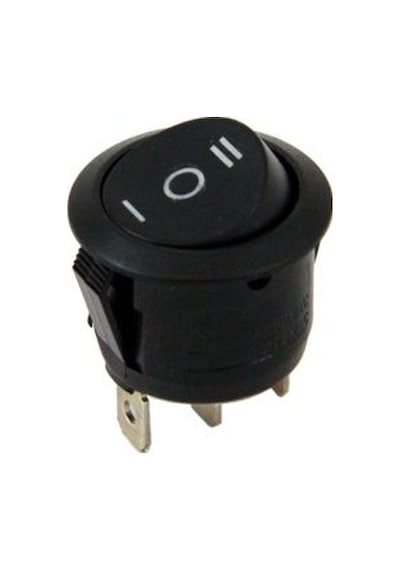 Ic-134 Yuvarlak Işıksız Anahtar On-Off-On 3P