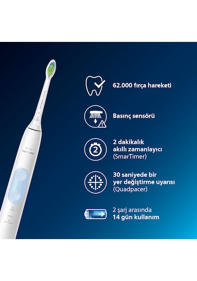 Philips Sonicare HX6859/29 - Protectiveclean 5100 - Sonic Şarjlı Diş Fırçası
