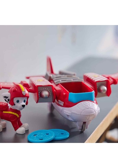 Paw Patrol Air Rescue Figür Ve Kurtarma Aracı Marshall