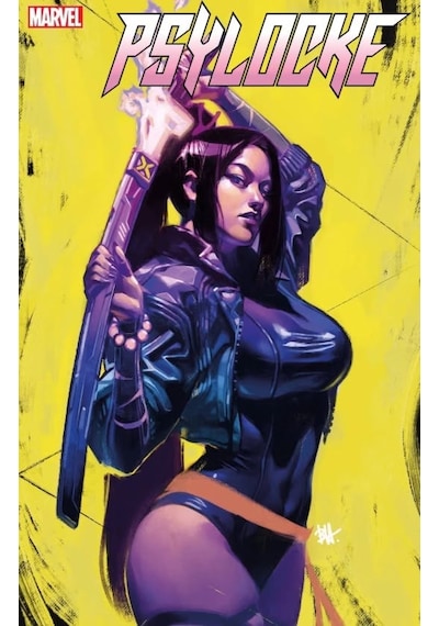 Psylocke 5 Ben Harvey Psylocke Vaiant İngilizce Çizgi Roman