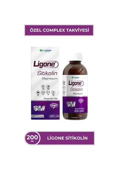 Ligone Sitikolin Magnezyum 200 ML