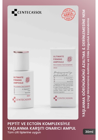 Centecassol Peptit ve Ectoin Kompleksiyle Ampul Serum 30 ML