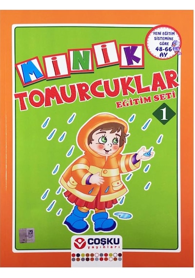 4-5 Yaş Minik Tomurcuklar Okul Öncesi Eğitim Seti