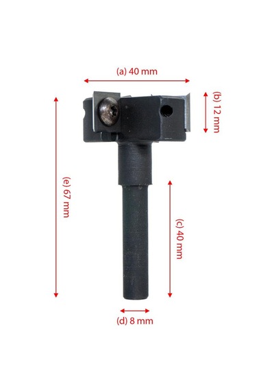 Titi 5536 Jiletli Tabla Tarama Yüzey Temizle Bıçağı 40 Mm Sap: 8mm