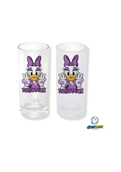 Daisy Duck Buzlu / Buzsuz Seçenekli Rakı Bardağı 1 Adet Şık Sunum Bardağı 0236