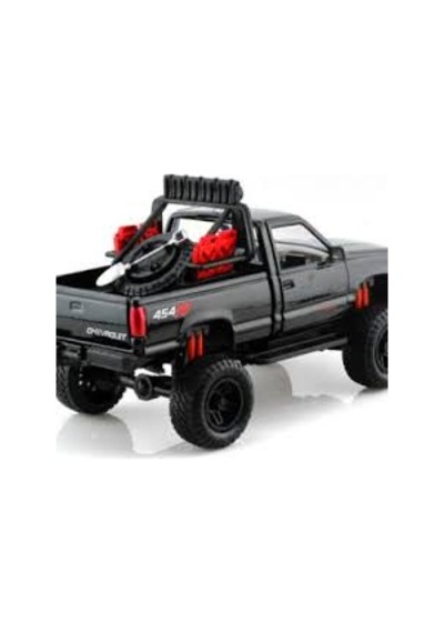 Motormax 1992 Chevrolet 454 Ss Pickup Truck Off Road Black 1 24