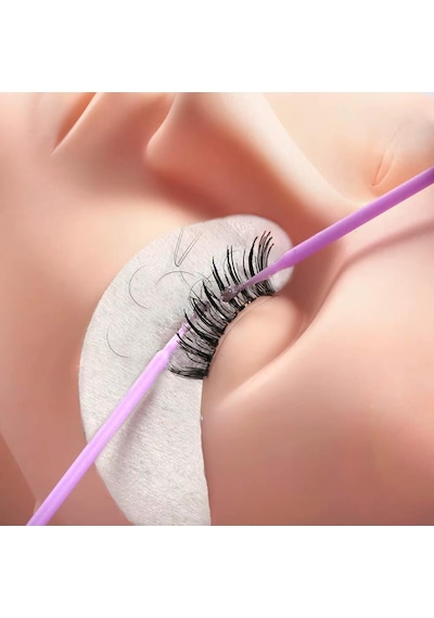 Micro Brush İpek Kirpik Ve Blading Fırçası 100lü
