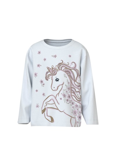 Name It Nmfvalıane Ls Nreg Top Beyaz Kız Çocuk Sweatshirt 000000000102263534 Beyaz
