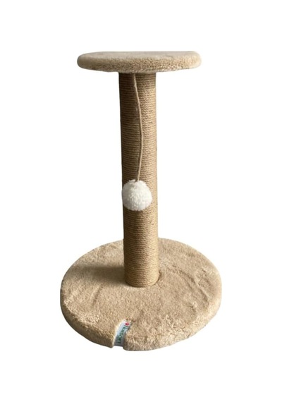 Pet Stepli Kedi Tırmalama Tahtası Bej
