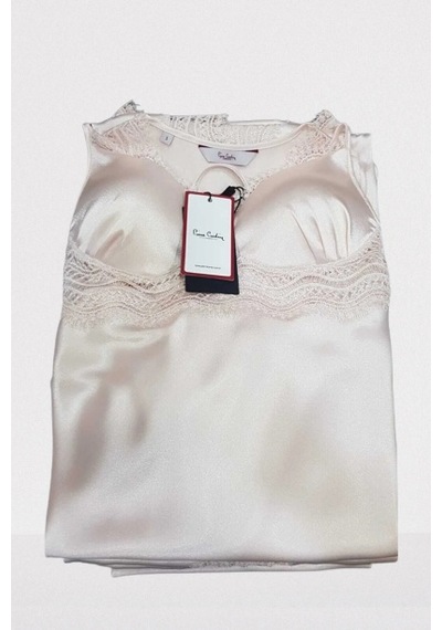 Pierre Cardin 6010 İpek Saten 6 Lı Gecelik Sabahlık Pijama Takım