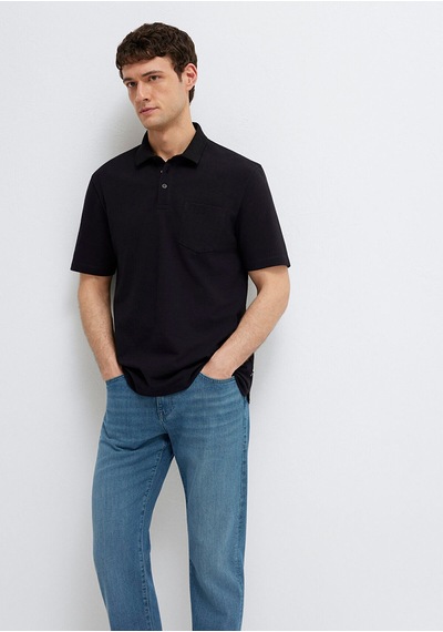 Mavi Polo Tişört Siyah Tişört M0613465-900 Siyah