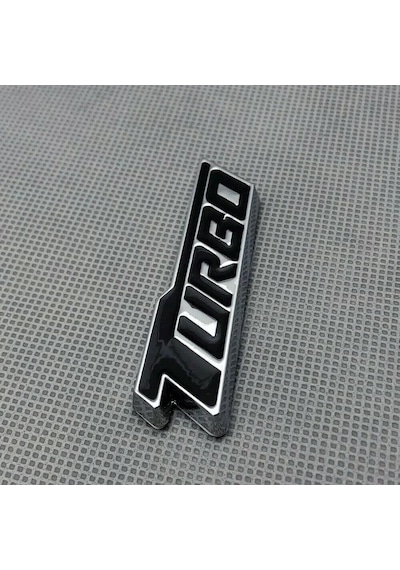 Renault Kangoo Uyumlu Turbo Siyah Bagaj Yazısı Arması Logosu 3m 3d Abs 78x18mm