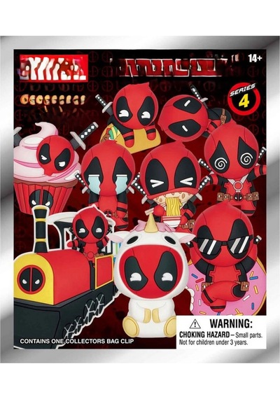 Klipsli Figür Seri 4 Deadpool