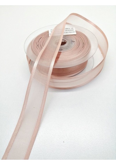 FdayAksesuar Yavruağzı Organze Saten Kurdele 2,5 Cm 1 Metre FRDY27463