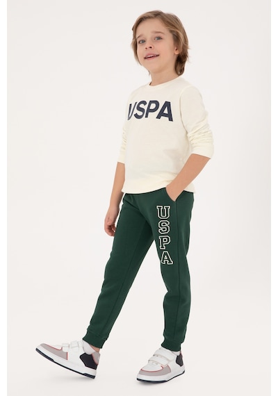 U.s. Polo Assn. Erkek Çocuk Koyu Yeşil Eşofman Altı 50313825-vr079 Koyu Yesıl