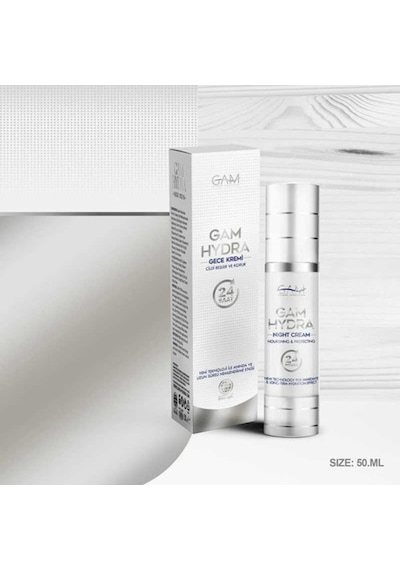 Gam Hydra Night Nemlendirici Gece Kremi 50 ML