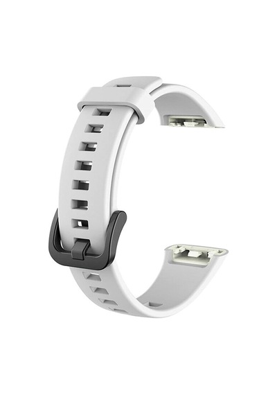 Huawei Band 6 İçin Kordon Silicone Sport Band Beyaz Band 6 İle Uyumlu Kordon - Beyaz Çok Renkli