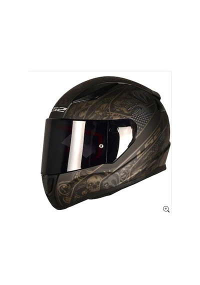 Motoanl Ls2 Rapıd Crypt Mat Full Face Motosiklet Kaskı