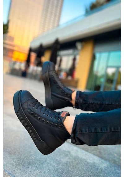 Chekich Ch167 Gst Blazer Erkek Bot Sıyah/sıyah Siyah-Siyah