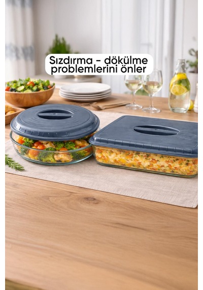 Borcam Kapağı Gri Renk Dikdörtgen Ve Yuvarlak Kaplara Uyumlu Sızdırmaz Kapak Mikrodalga Ve Bulaşık Makinesine Uygun Esnek Yapılı Pratik Saklama Ve Koruma Sunan Borcam Kapağı Diğer