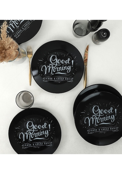 Keramika Good Morning Servis Tabağı 26 Cm 6 Adet