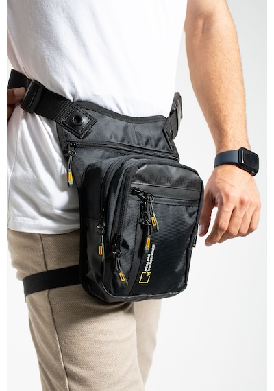 Mega Bag The Northwest Erkek Çantası Motorcu Çantası Siyah
