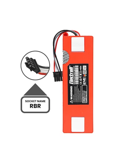 Roborock S7+ Uyumlu Batarya 6400mah Kutulu Robot Süpürge Pil Değişimi