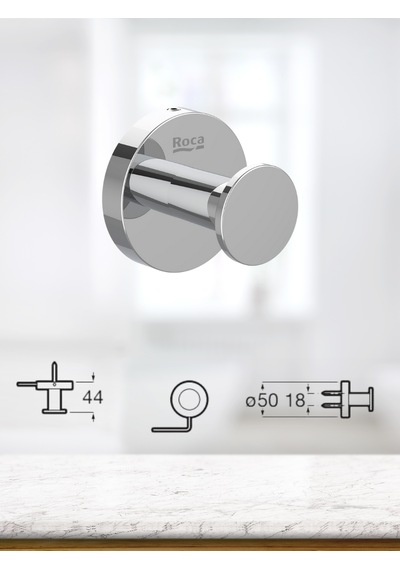 Roca Compas 5 Parça Banyo Aksesuar Seti Krom