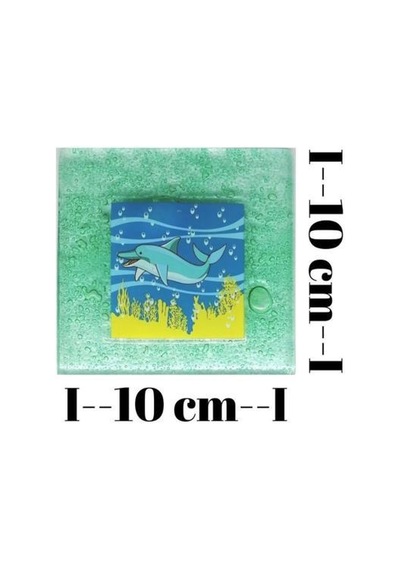 Dekoratif Cam Gider Kapağı Cam Gider Süsü 10 x 10 CM