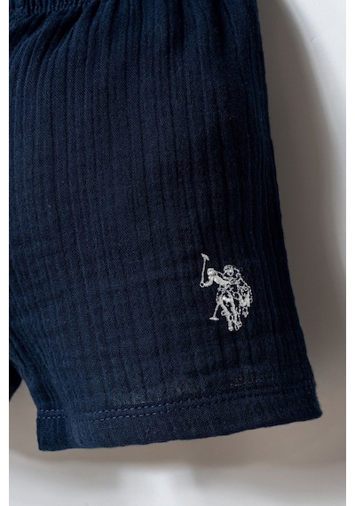 U.s. Polo Assn. Erkek Bebek Lacivert Şort Takım Usb2882-c-v1 Lacivert