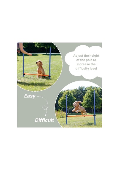 Trixie Köpek Agility Eğitim Manisi , 123 115 Ø3 Cm