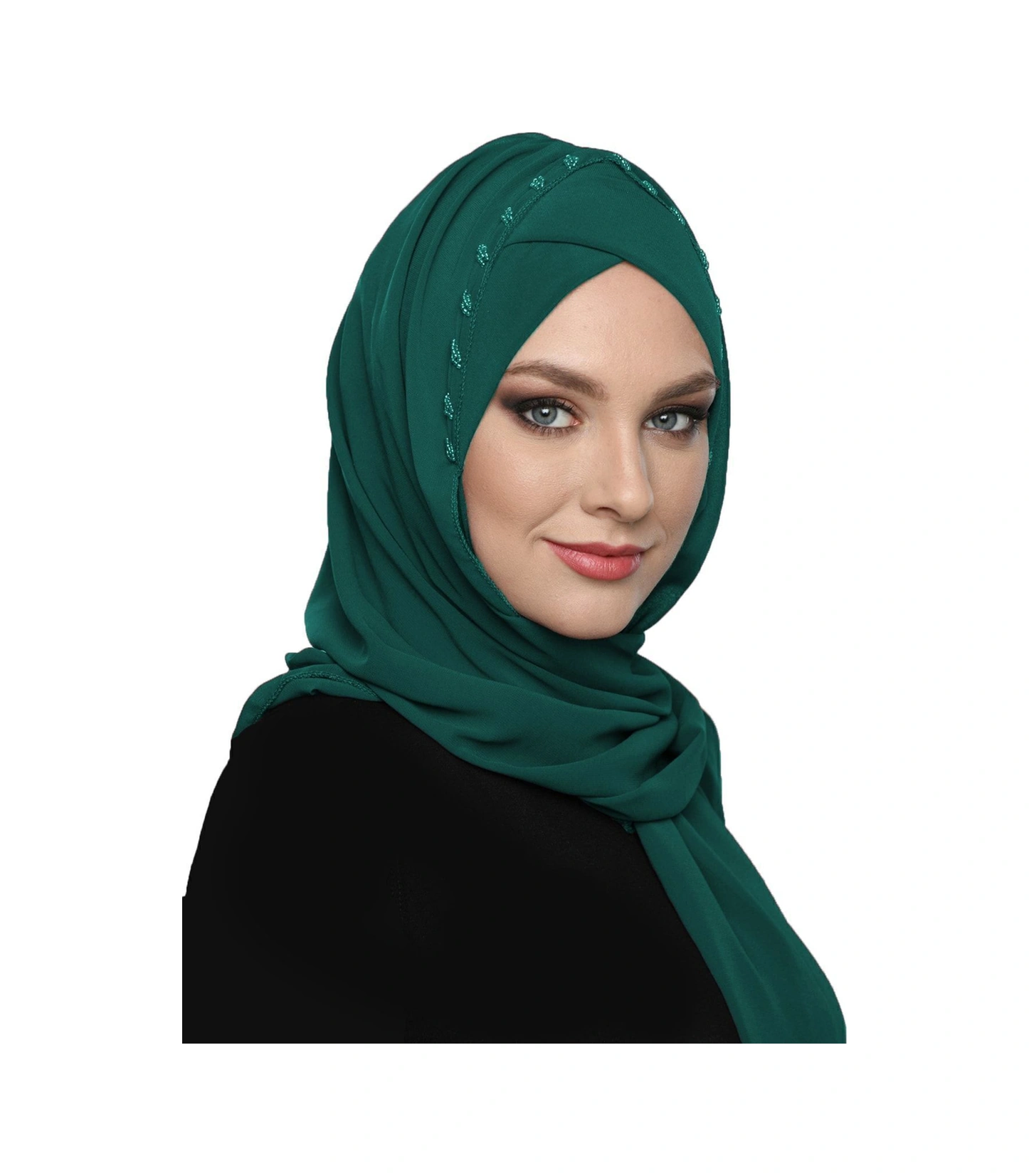 Elysianfidan Şallı Takmatik Taşlı Yeşil Hazır Türban Tesettür Bone Namaz Örtüsü Hürrem Elysianfidan Şallı Takmatik Taşlı Yeşil Hazır Türban Tesettür Bone Namaz Örtüsü Hürrem