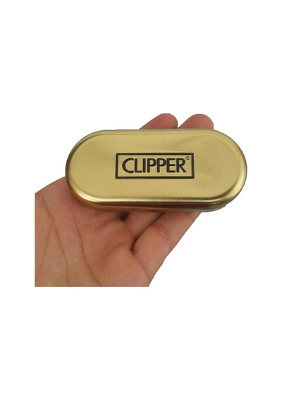 Kutulu Gazlı Metal Gövde Clipper Çakmak
