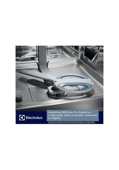 Electrolux EEM48300IX A Enerji Sınıfı 5 Programlı Ankastre Bulaşık Makinesi Beyaz