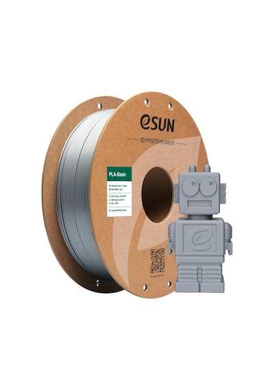 Esun Gümüş Pla Basic Filament 1.75mm. 1kg.
