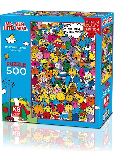 14451 Puzzle 500 Mr Men Lisanslı 500 Parça Yetişkin Puzzle