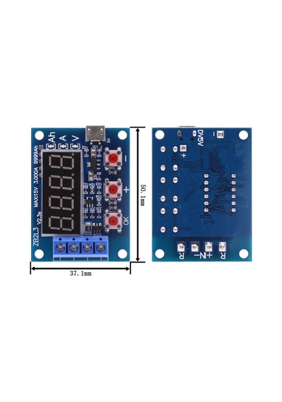 1.2v 12v Zb2l3 18650 Li-ion Lityum Pil Kapasitesi Test Cihazı + Direnç Kurşun-asit Akü Kapasitesi Ölçer Deşarj Test Cihazı