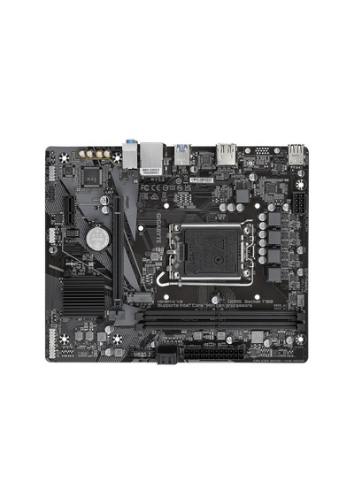 Gıgabyte H610m K V2, Rev.1.0, 2xddr5, M.2, Dp, Hdmı, 12-13.nesil, Lga1700 Soket, Anakart 20414610