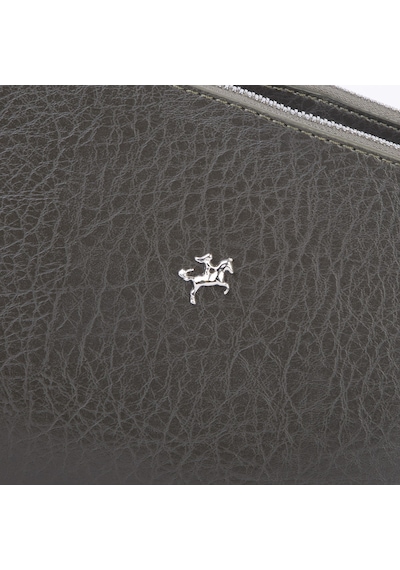 Nas Bag Kadın Sade Şık Omuz Ve Çapraz Zincirli Ve Uzun Çift Askılı 20x15 Cm Haki Victoria