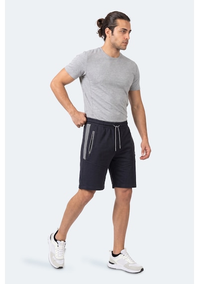 Slazenger Nıkon I Erkek Fermuar Cepli Lacivert Şort